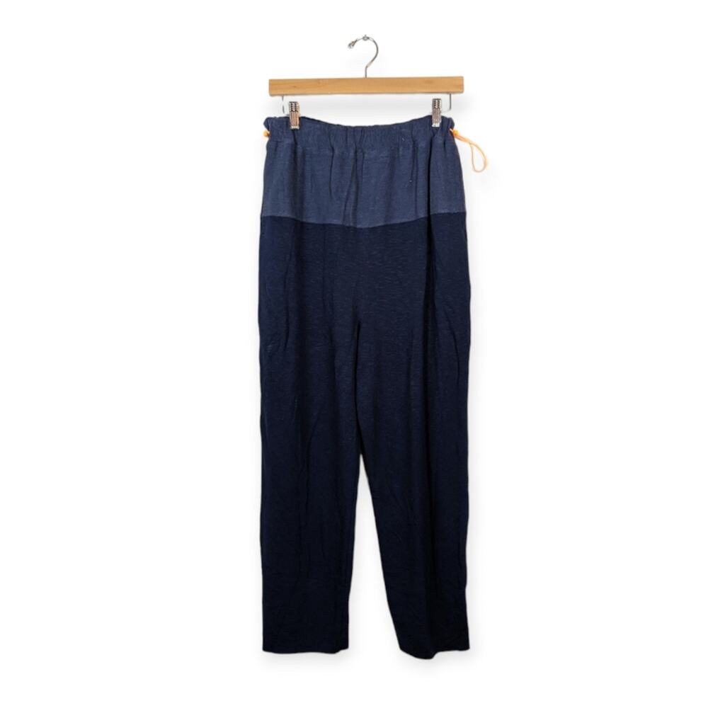 Free People Movement Surfside Joggers S Navy Blue Cozy Lounge Athleisure Pants